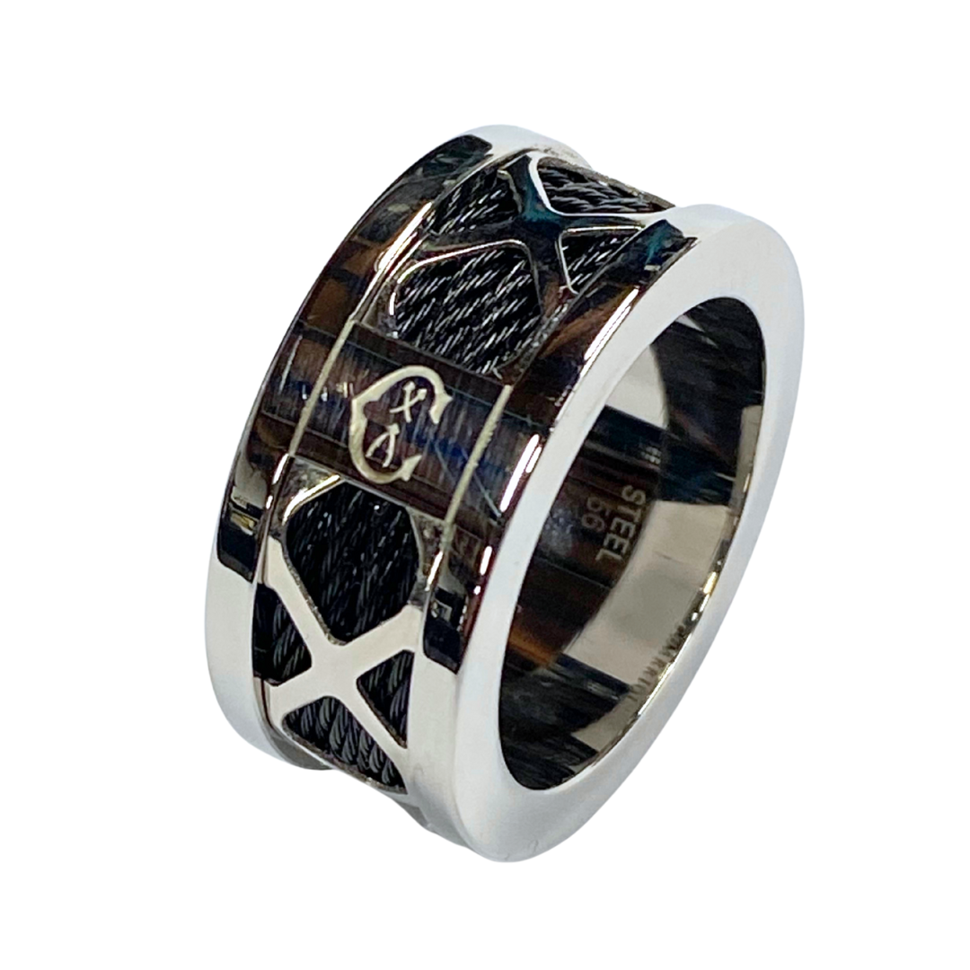 Anillo Charriol Colección FOREVER™ ICON RING PVD Negro