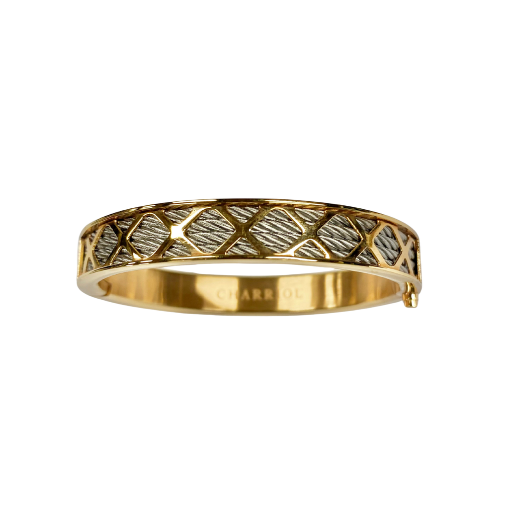 Brazalete Colección FOREVER™ ICON BANGLE Chapado Oro Rosa