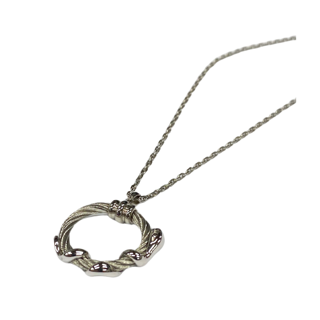 Collar Charriol Colección CABLE SIGNATURE NECKLACE Acero