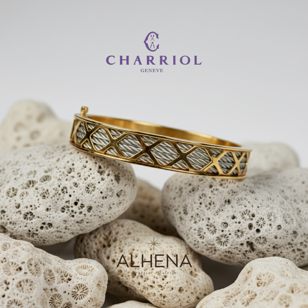 Brazalete Colección FOREVER™ ICON BANGLE Chapado Oro Rosa